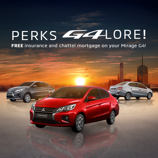 Mirage G4 FREE Insurance + Chattel Mortgage