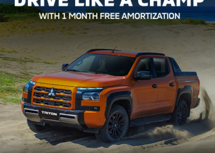 TRITON ATHLETE & GLX with 1-Month FREE Amortization