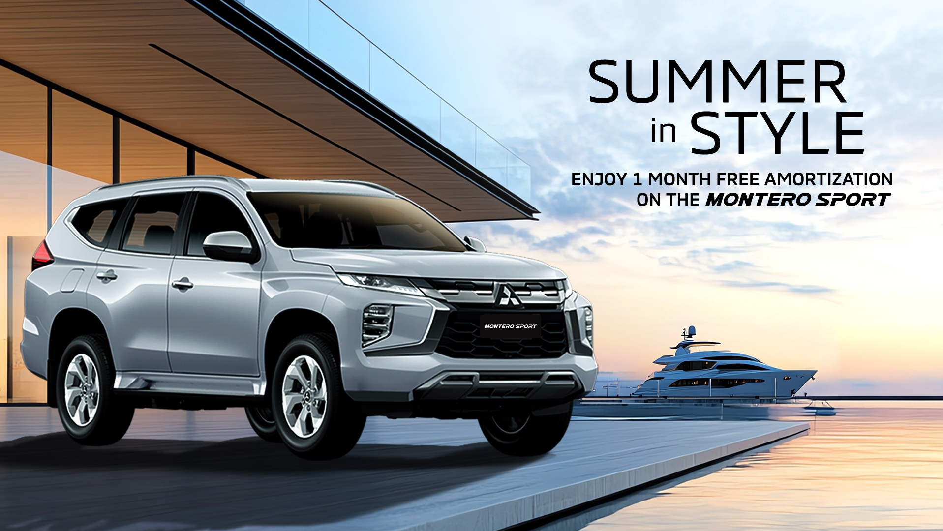 Montero Sport 1-Month FREE Amortization