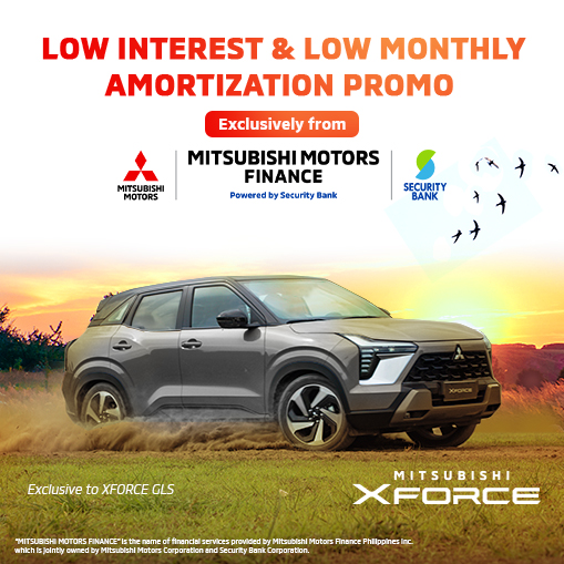 XFORCE GLS LOW INTEREST AND LOW MONTHLY AMORTIZATION PROMO