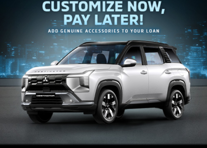 Mitsubishi Destinator: Customize Now, Pay Later!
