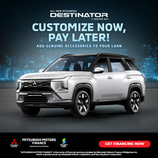 Mitsubishi Destinator: Customize Now, Pay Later!