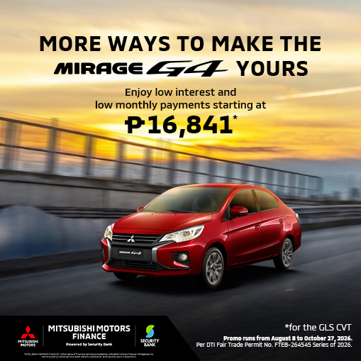 OWN THE MIRAGE G4 WITH FLEXIBLE FINANCING